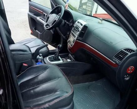 Красный Хендай Санта Фе, объемом двигателя 2.2 л и пробегом 296 тыс. км за 8800 $, фото 3 на Automoto.ua