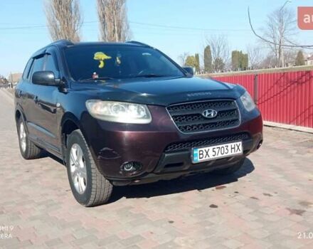 Красный Хендай Санта Фе, объемом двигателя 2.2 л и пробегом 243 тыс. км за 8500 $, фото 5 на Automoto.ua