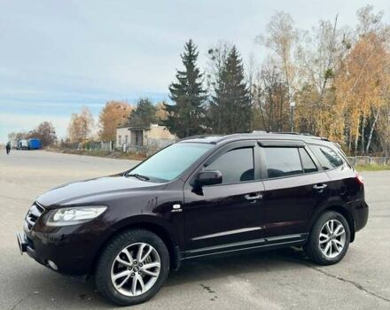 Красный Хендай Санта Фе, объемом двигателя 2.19 л и пробегом 182 тыс. км за 9800 $, фото 1 на Automoto.ua