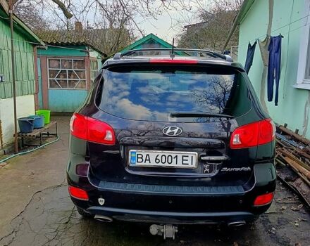 Красный Хендай Санта Фе, объемом двигателя 2.2 л и пробегом 240 тыс. км за 9600 $, фото 1 на Automoto.ua