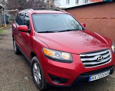 Красный Хендай Санта Фе, объемом двигателя 2.4 л и пробегом 210 тыс. км за 12000 $, фото 2 на Automoto.ua
