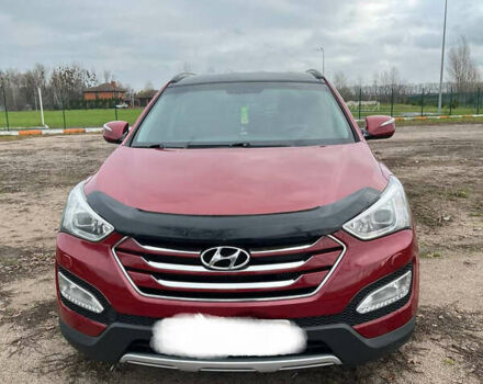 Красный Хендай Санта Фе, объемом двигателя 2.2 л и пробегом 170 тыс. км за 16000 $, фото 2 на Automoto.ua