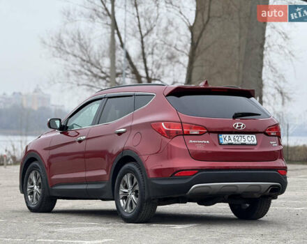 Червоний Хендай Санта Фе, об'ємом двигуна 2.4 л та пробігом 241 тис. км за 11800 $, фото 6 на Automoto.ua