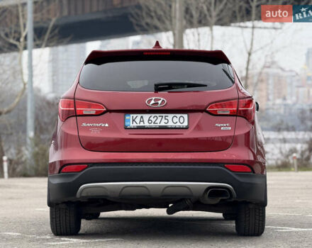 Червоний Хендай Санта Фе, об'ємом двигуна 2.4 л та пробігом 241 тис. км за 11800 $, фото 5 на Automoto.ua