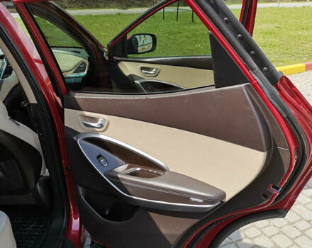 Красный Хендай Санта Фе, объемом двигателя 2.4 л и пробегом 95 тыс. км за 14999 $, фото 6 на Automoto.ua