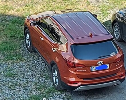 Красный Хендай Санта Фе, объемом двигателя 2.4 л и пробегом 96 тыс. км за 16300 $, фото 7 на Automoto.ua