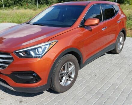 Красный Хендай Санта Фе, объемом двигателя 2.4 л и пробегом 96 тыс. км за 16300 $, фото 1 на Automoto.ua