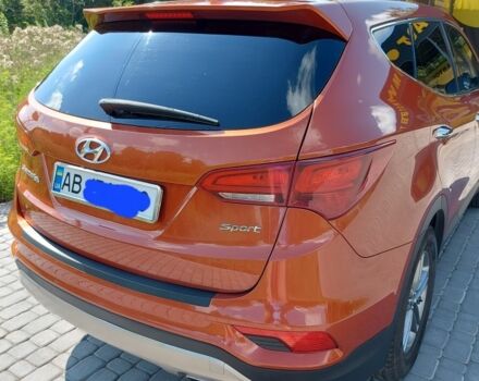 Красный Хендай Санта Фе, объемом двигателя 2.4 л и пробегом 96 тыс. км за 16300 $, фото 3 на Automoto.ua