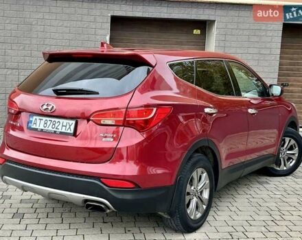 Красный Хендай Санта Фе, объемом двигателя 2.36 л и пробегом 205 тыс. км за 12800 $, фото 5 на Automoto.ua