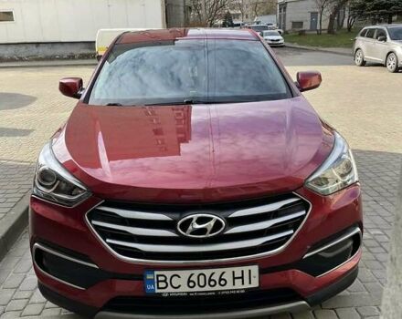 Красный Хендай Санта Фе, объемом двигателя 2.4 л и пробегом 135 тыс. км за 15000 $, фото 1 на Automoto.ua