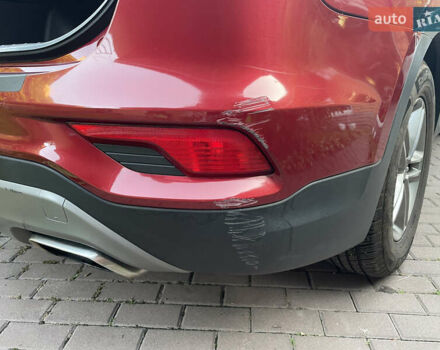 Красный Хендай Санта Фе, объемом двигателя 2.36 л и пробегом 199 тыс. км за 13000 $, фото 9 на Automoto.ua