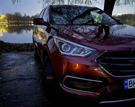 Красный Хендай Санта Фе, объемом двигателя 2.36 л и пробегом 194 тыс. км за 13500 $, фото 3 на Automoto.ua