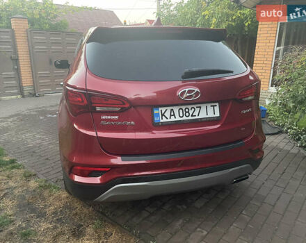 Красный Хендай Санта Фе, объемом двигателя 2.36 л и пробегом 199 тыс. км за 13000 $, фото 4 на Automoto.ua