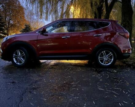 Красный Хендай Санта Фе, объемом двигателя 2.36 л и пробегом 194 тыс. км за 13500 $, фото 7 на Automoto.ua