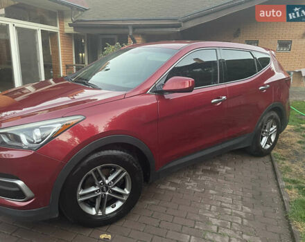 Красный Хендай Санта Фе, объемом двигателя 2.36 л и пробегом 199 тыс. км за 13000 $, фото 2 на Automoto.ua