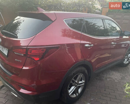 Красный Хендай Санта Фе, объемом двигателя 2.36 л и пробегом 199 тыс. км за 13000 $, фото 5 на Automoto.ua