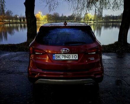 Красный Хендай Санта Фе, объемом двигателя 2.36 л и пробегом 194 тыс. км за 13500 $, фото 4 на Automoto.ua