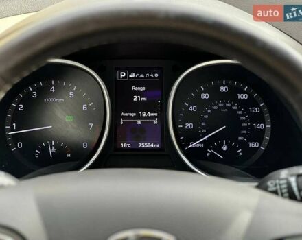 Красный Хендай Санта Фе, объемом двигателя 2 л и пробегом 125 тыс. км за 18800 $, фото 10 на Automoto.ua