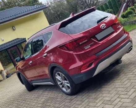 Красный Хендай Санта Фе, объемом двигателя 2 л и пробегом 57 тыс. км за 12500 $, фото 6 на Automoto.ua