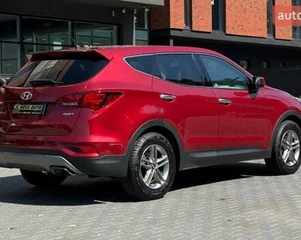 Красный Хендай Санта Фе, объемом двигателя 2.36 л и пробегом 92 тыс. км за 17200 $, фото 5 на Automoto.ua