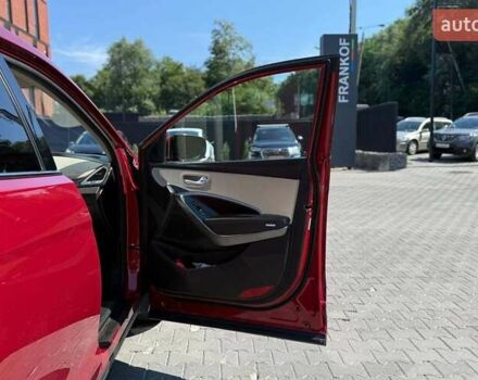 Красный Хендай Санта Фе, объемом двигателя 2.36 л и пробегом 92 тыс. км за 17200 $, фото 18 на Automoto.ua