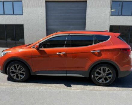 Красный Хендай Санта Фе, объемом двигателя 2 л и пробегом 50 тыс. км за 12500 $, фото 4 на Automoto.ua