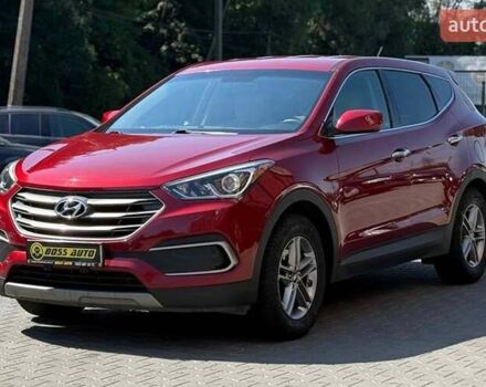 Красный Хендай Санта Фе, объемом двигателя 2.36 л и пробегом 92 тыс. км за 17200 $, фото 2 на Automoto.ua