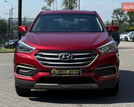Красный Хендай Санта Фе, объемом двигателя 2.36 л и пробегом 92 тыс. км за 17200 $, фото 1 на Automoto.ua