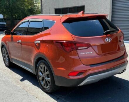 Красный Хендай Санта Фе, объемом двигателя 2 л и пробегом 50 тыс. км за 12500 $, фото 7 на Automoto.ua