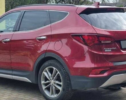 Красный Хендай Санта Фе, объемом двигателя 2 л и пробегом 57 тыс. км за 12500 $, фото 7 на Automoto.ua