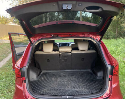 Красный Хендай Санта Фе, объемом двигателя 2.4 л и пробегом 102 тыс. км за 18550 $, фото 11 на Automoto.ua