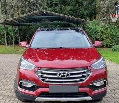 Красный Хендай Санта Фе, объемом двигателя 2 л и пробегом 57 тыс. км за 12500 $, фото 2 на Automoto.ua