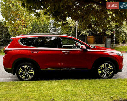 Красный Хендай Санта Фе, объемом двигателя 2.2 л и пробегом 127 тыс. км за 31000 $, фото 5 на Automoto.ua