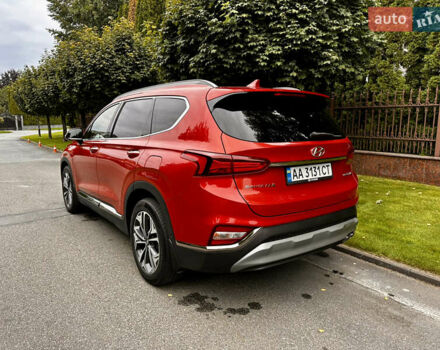 Красный Хендай Санта Фе, объемом двигателя 2.2 л и пробегом 127 тыс. км за 31000 $, фото 6 на Automoto.ua