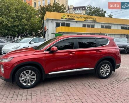 Красный Хендай Санта Фе, объемом двигателя 2.36 л и пробегом 63 тыс. км за 18300 $, фото 5 на Automoto.ua