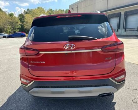 Красный Хендай Санта Фе, объемом двигателя 2 л и пробегом 46 тыс. км за 9600 $, фото 5 на Automoto.ua