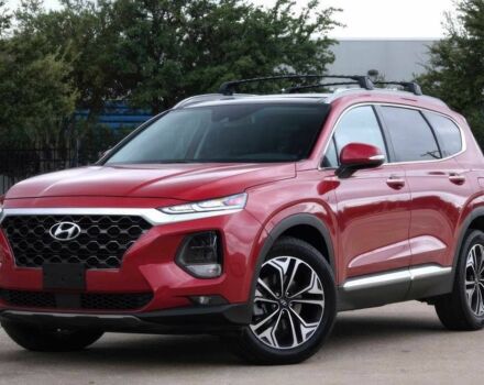 Красный Хендай Санта Фе, объемом двигателя 2 л и пробегом 45 тыс. км за 14700 $, фото 2 на Automoto.ua