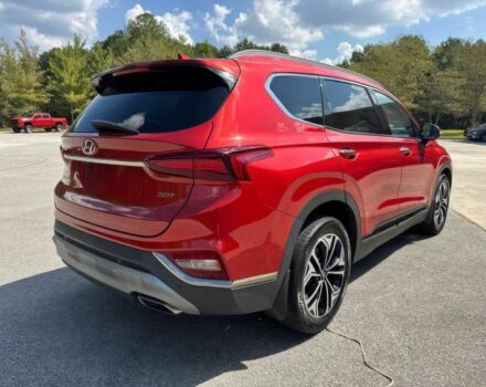 Красный Хендай Санта Фе, объемом двигателя 2 л и пробегом 46 тыс. км за 9600 $, фото 6 на Automoto.ua