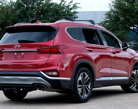 Красный Хендай Санта Фе, объемом двигателя 2 л и пробегом 45 тыс. км за 14700 $, фото 6 на Automoto.ua