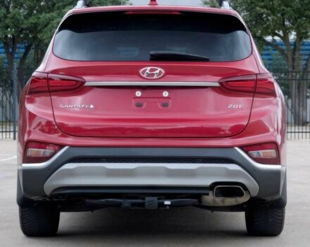 Красный Хендай Санта Фе, объемом двигателя 2 л и пробегом 45 тыс. км за 14700 $, фото 5 на Automoto.ua