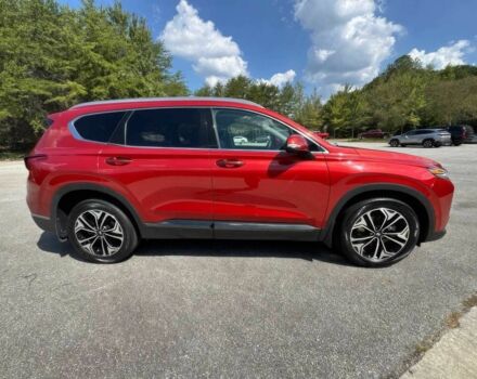 Красный Хендай Санта Фе, объемом двигателя 2 л и пробегом 46 тыс. км за 9600 $, фото 7 на Automoto.ua