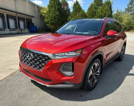 Красный Хендай Санта Фе, объемом двигателя 2 л и пробегом 46 тыс. км за 9600 $, фото 2 на Automoto.ua