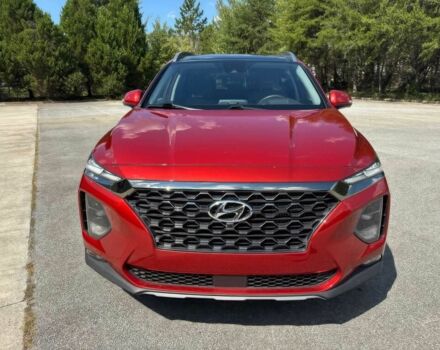 Красный Хендай Санта Фе, объемом двигателя 2 л и пробегом 46 тыс. км за 9600 $, фото 1 на Automoto.ua