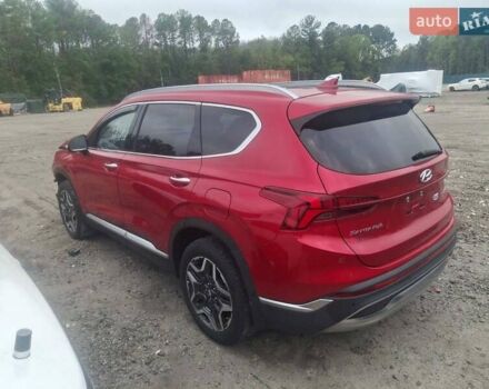 Красный Хендай Санта Фе, объемом двигателя 2.5 л и пробегом 75 тыс. км за 18300 $, фото 5 на Automoto.ua