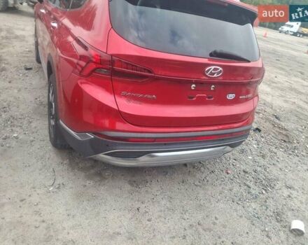 Красный Хендай Санта Фе, объемом двигателя 2.5 л и пробегом 75 тыс. км за 18300 $, фото 6 на Automoto.ua