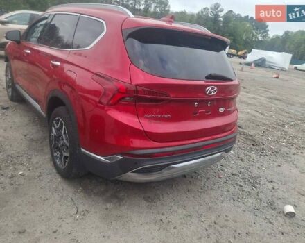 Красный Хендай Санта Фе, объемом двигателя 2.5 л и пробегом 75 тыс. км за 18300 $, фото 3 на Automoto.ua
