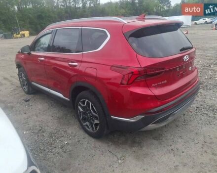 Красный Хендай Санта Фе, объемом двигателя 2.5 л и пробегом 75 тыс. км за 18300 $, фото 4 на Automoto.ua