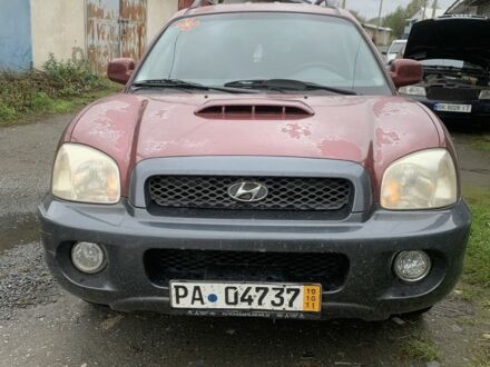 Хендай Санта Фе 2002 в Ровно на Automoto.ua Красный Хендай Санта Фе, объемом двигателя 2 л и пробегом 400 тыс. км за 3300 $, фото 1 на Automoto.ua