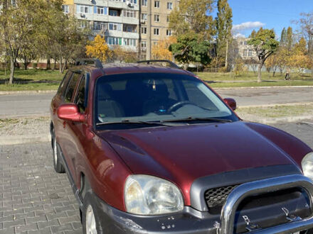 Хендай Санта Фе 2003 в Каменское - Днепродзержинск на Automoto.ua Красный Хендай Санта Фе, объемом двигателя 2.4 л и пробегом 256 тыс. км за 4000 $, фото 1 на Automoto.ua
