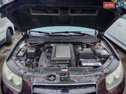 Хендай Санта Фе 2008 в Киеве на Automoto.ua Красный Хендай Санта Фе, объемом двигателя 2.2 л и пробегом 320 тыс. км за 8000 $, фото 1 на Automoto.ua